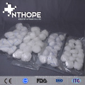 white non sterile with blue x - ray 40s surgical gauze balls x-ray thread